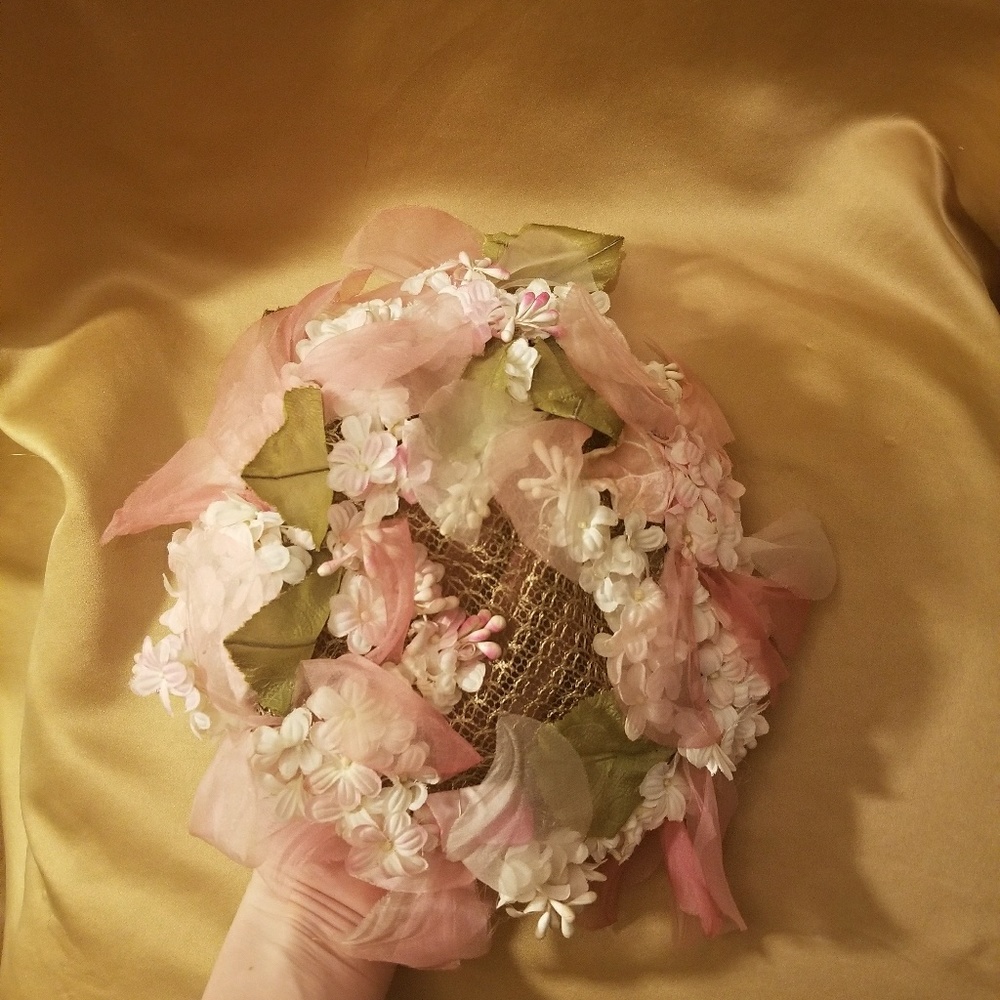 Christian Dior Vintage Floral Hat